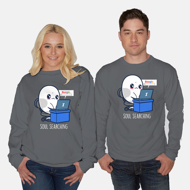 Soul Searching-Unisex-Crew Neck-Sweatshirt-Boggs Nicolas