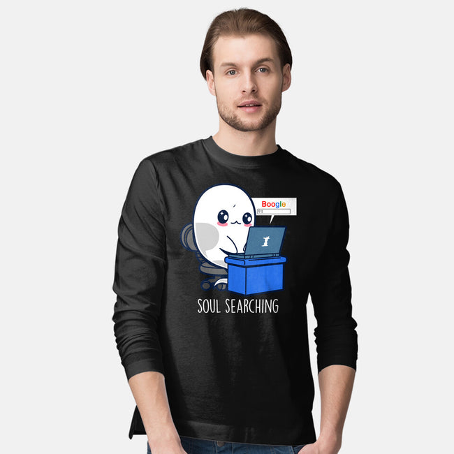 Soul Searching-Mens-Long Sleeved-Tee-Boggs Nicolas