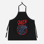 Hail To The Queen-Unisex-Kitchen-Apron-arace