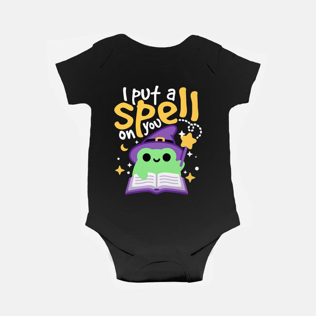 I Put A Spell On You-Baby-Basic-Onesie-NemiMakeit