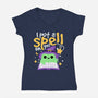 I Put A Spell On You-Womens-V-Neck-Tee-NemiMakeit