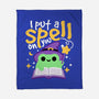 I Put A Spell On You-None-Fleece-Blanket-NemiMakeit