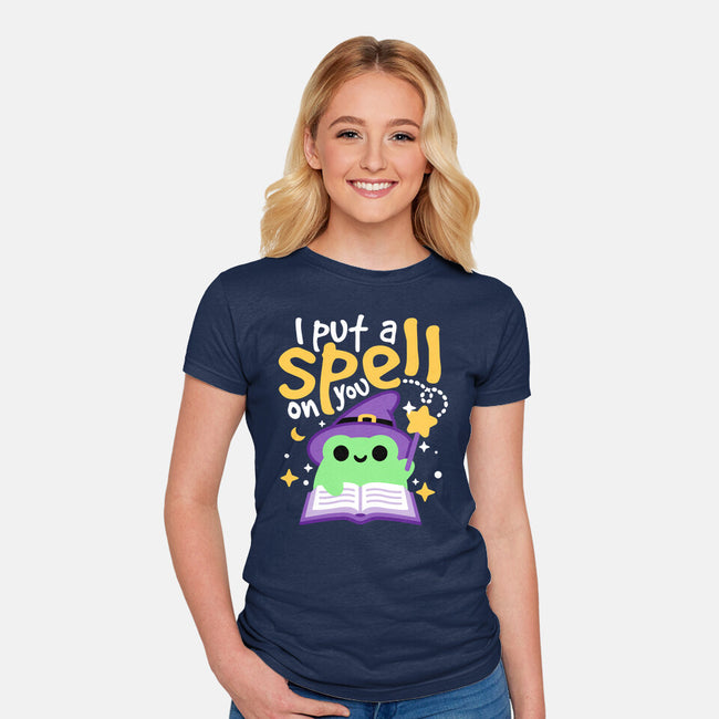 I Put A Spell On You-Womens-Fitted-Tee-NemiMakeit