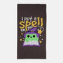 I Put A Spell On You-None-Beach-Towel-NemiMakeit