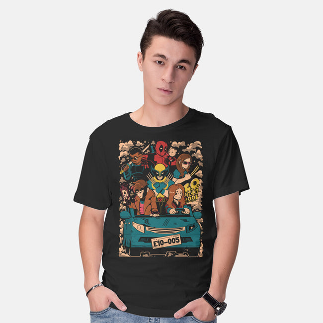 Multiverse Cameo Ride-Mens-Basic-Tee-Heyra Vieira