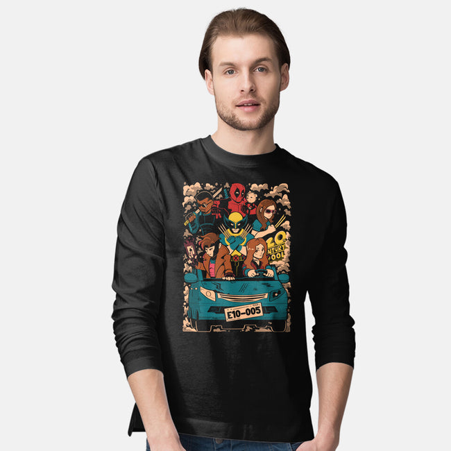 Multiverse Cameo Ride-Mens-Long Sleeved-Tee-Heyra Vieira