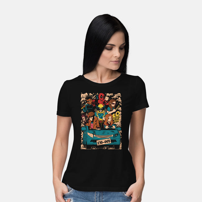 Multiverse Cameo Ride-Womens-Basic-Tee-Heyra Vieira