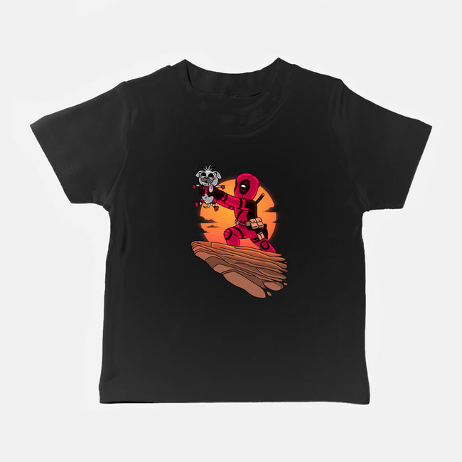 The Dog King-Baby-Basic-Tee-patrickgp