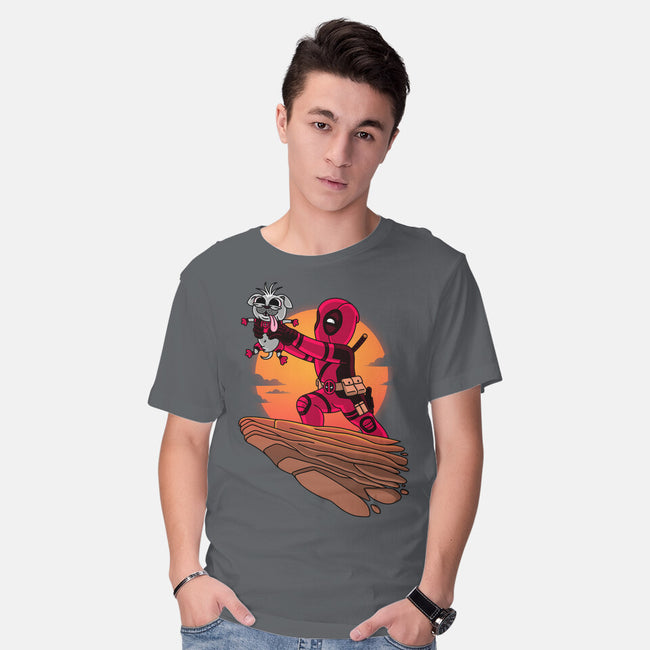 The Dog King-Mens-Basic-Tee-patrickgp