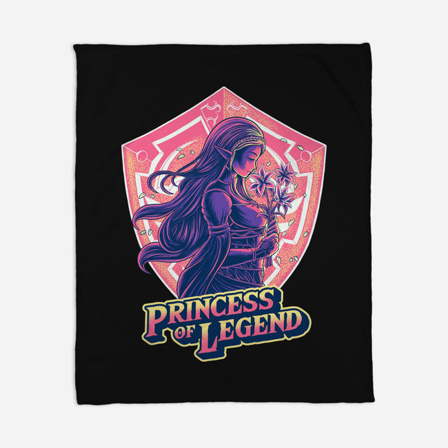 Princess Of Legend-None-Fleece-Blanket-rmatix