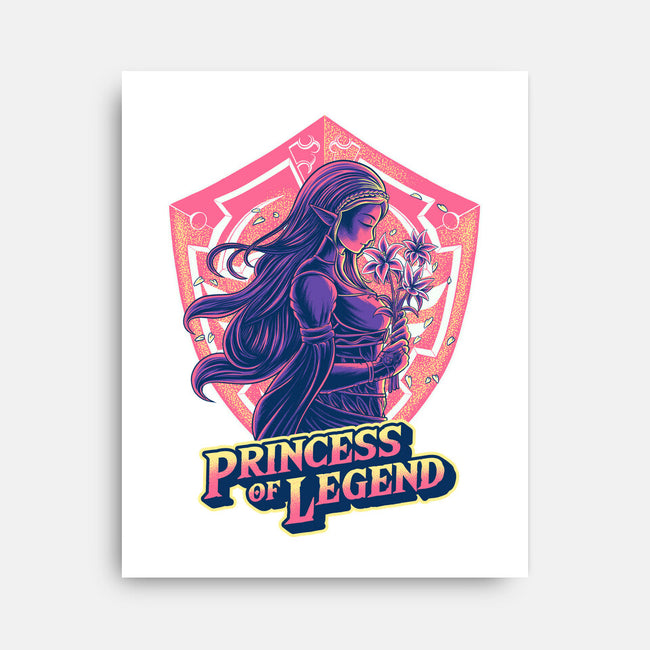 Princess Of Legend-None-Stretched-Canvas-rmatix