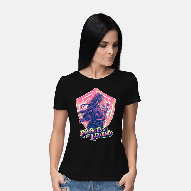 Princess Of Legend-Womens-Basic-Tee-rmatix