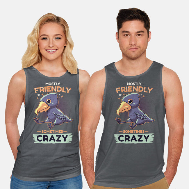 Sometimes Crazy-Unisex-Basic-Tank-Geekydog