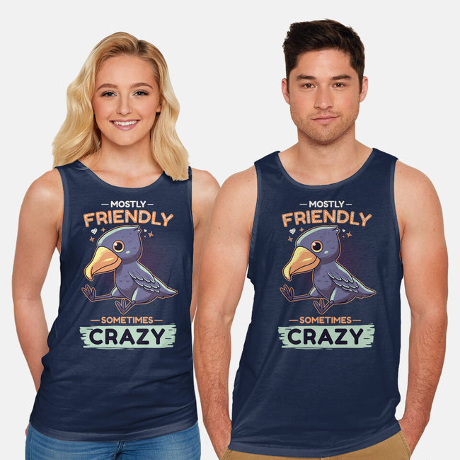 Sometimes Crazy-Unisex-Basic-Tank-Geekydog