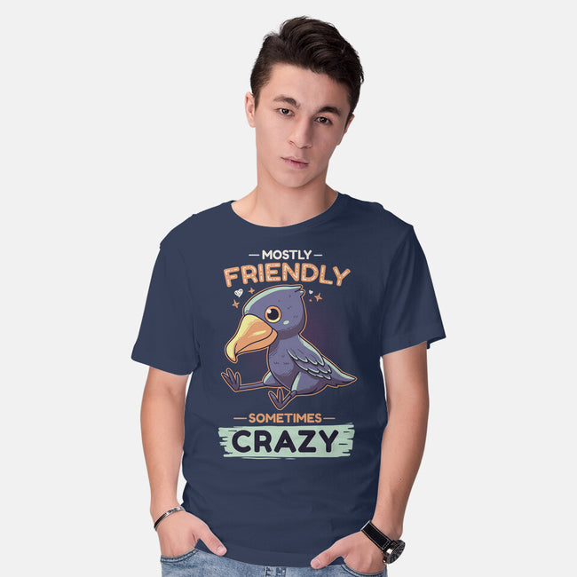 Sometimes Crazy-Mens-Basic-Tee-Geekydog