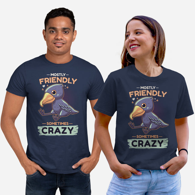 Sometimes Crazy-Unisex-Basic-Tee-Geekydog