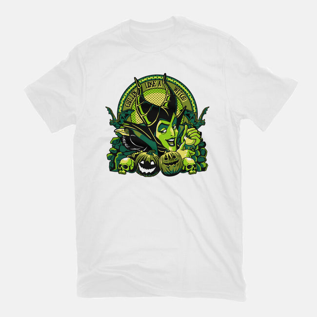 Chillin Like A Witch-Mens-Premium-Tee-panicking_bat