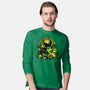 Chillin Like A Witch-Mens-Long Sleeved-Tee-panicking_bat