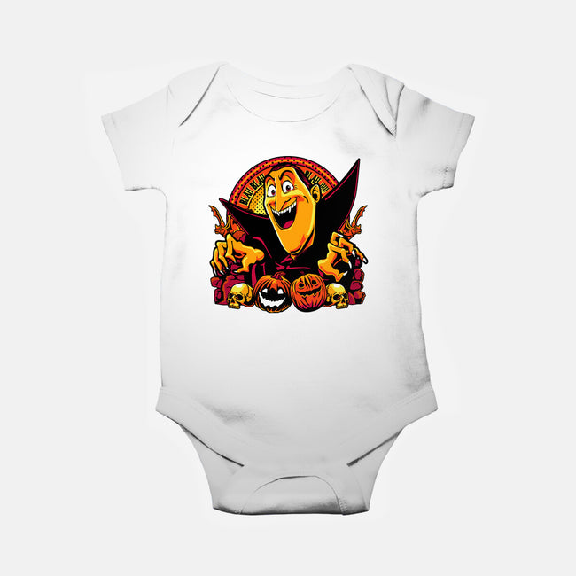 Blah Blah Blah-Baby-Basic-Onesie-panicking_bat