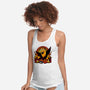 Blah Blah Blah-Womens-Racerback-Tank-panicking_bat