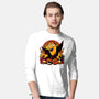 Blah Blah Blah-Mens-Long Sleeved-Tee-panicking_bat