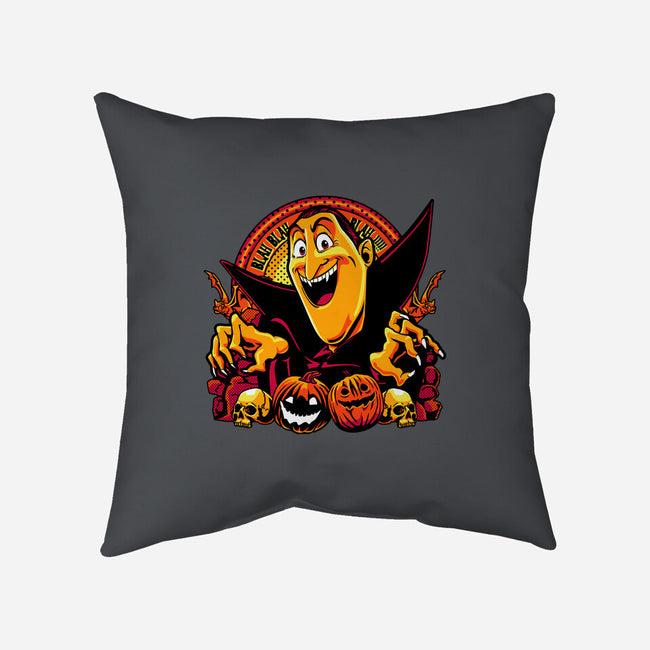 Blah Blah Blah-None-Removable Cover w Insert-Throw Pillow-panicking_bat