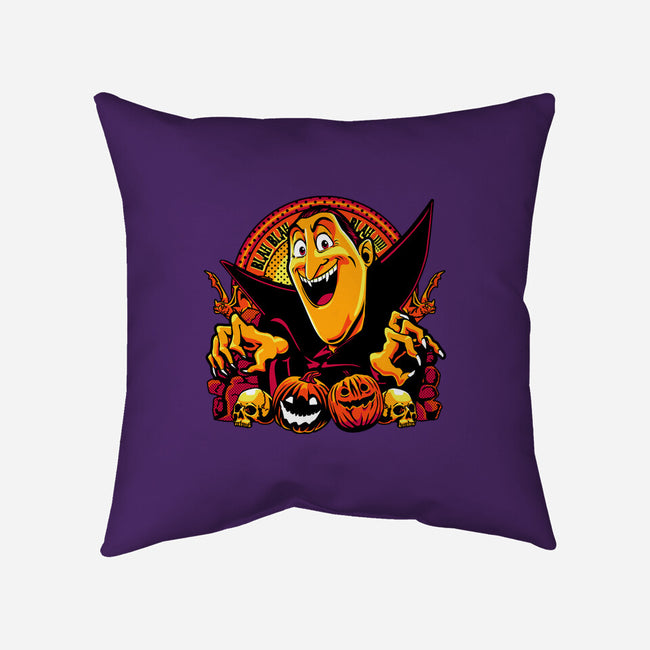 Blah Blah Blah-None-Removable Cover w Insert-Throw Pillow-panicking_bat