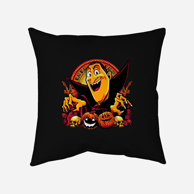 Blah Blah Blah-None-Removable Cover-Throw Pillow-panicking_bat