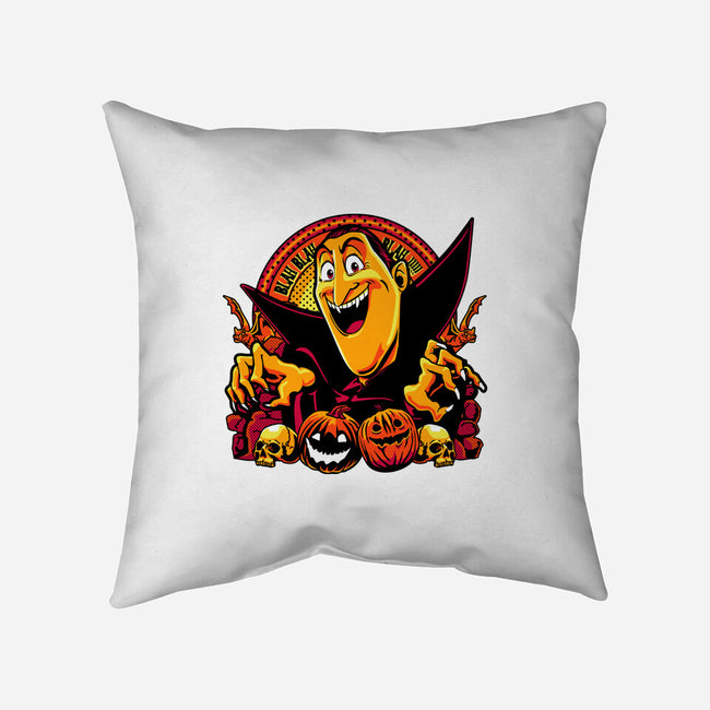 Blah Blah Blah-None-Removable Cover-Throw Pillow-panicking_bat