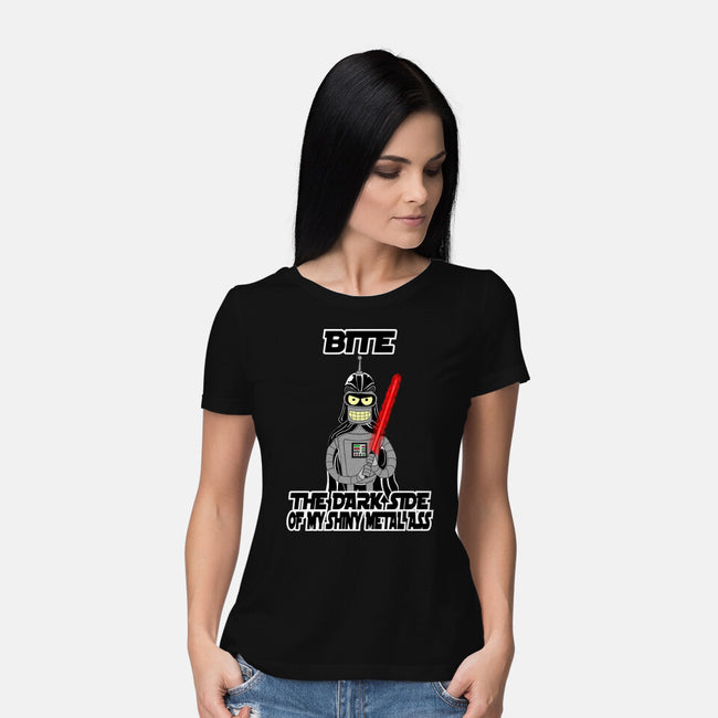 Darth Bender-Womens-Basic-Tee-sillyindustries