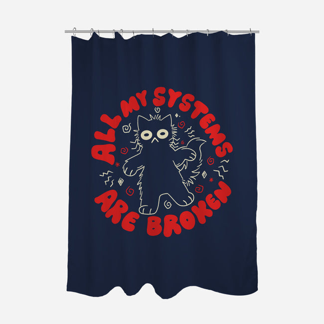 All My Systems-None-Polyester-Shower Curtain-yumie