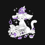 Magic Cat-Womens-Fitted-Tee-yumie