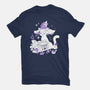 Magic Cat-Womens-Fitted-Tee-yumie