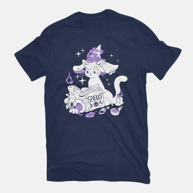 Magic Cat-Unisex-Basic-Tee-yumie