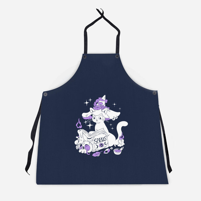 Magic Cat-Unisex-Kitchen-Apron-yumie