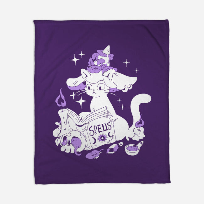 Magic Cat-None-Fleece-Blanket-yumie