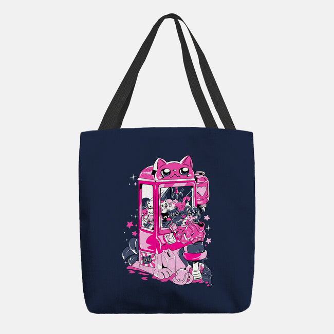 Cat Game-None-Basic Tote-Bag-yumie