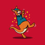 Breakdancing Kangaroo-None-Beach-Towel-Boggs Nicolas