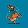 Breakdancing Kangaroo-None-Outdoor-Rug-Boggs Nicolas