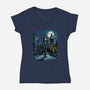 Jack The Ripper-Womens-V-Neck-Tee-daobiwan