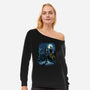 Jack The Ripper-Womens-Off Shoulder-Sweatshirt-daobiwan