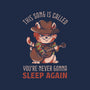 Never Sleep Again Song-None-Glossy-Sticker-eduely