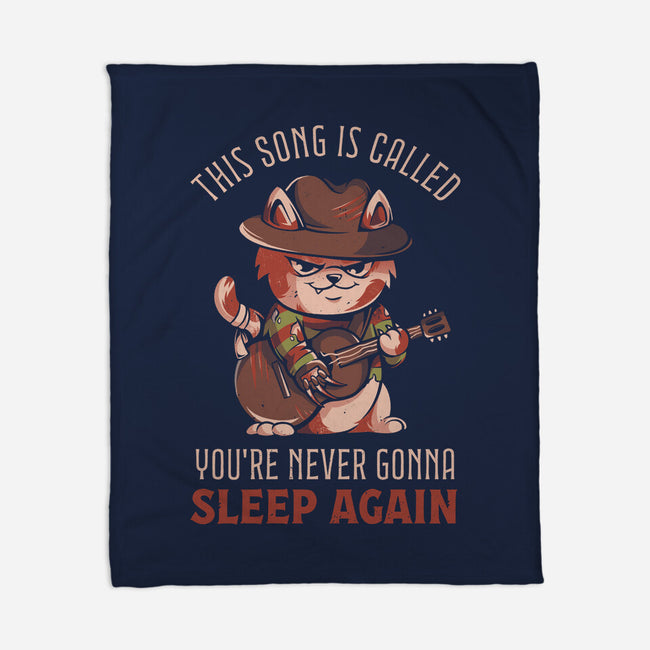 Never Sleep Again Song-None-Fleece-Blanket-eduely