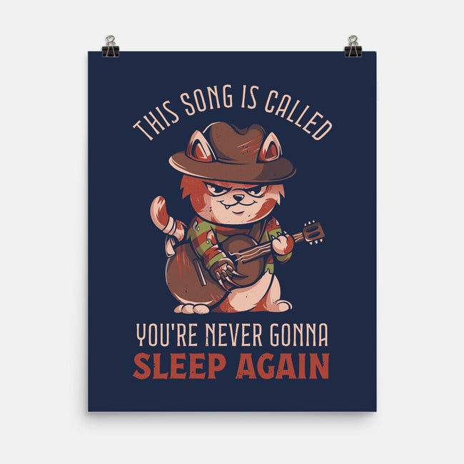 Never Sleep Again Song-None-Matte-Poster-eduely