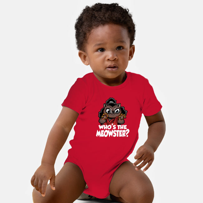 The Meowster-Baby-Basic-Onesie-zascanauta