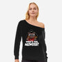 The Meowster-Womens-Off Shoulder-Sweatshirt-zascanauta