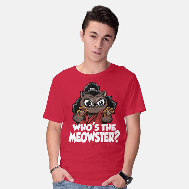 The Meowster-Mens-Basic-Tee-zascanauta