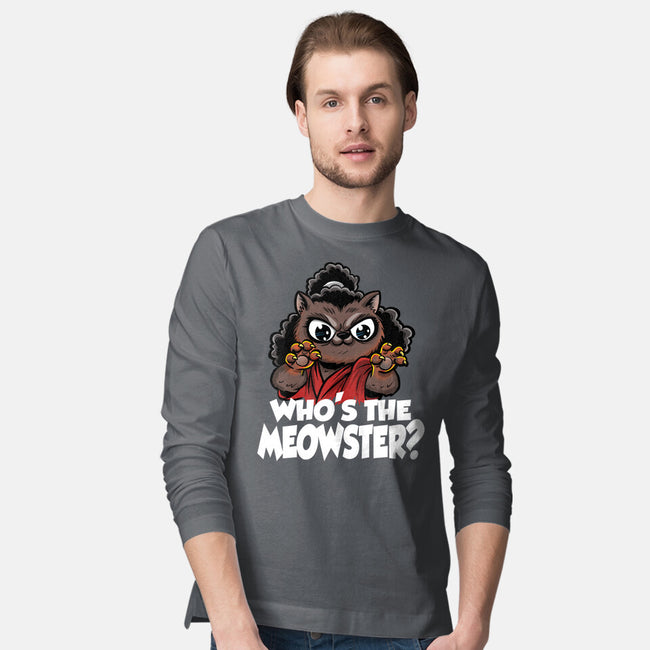 The Meowster-Mens-Long Sleeved-Tee-zascanauta