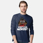 The Meowster-Mens-Long Sleeved-Tee-zascanauta