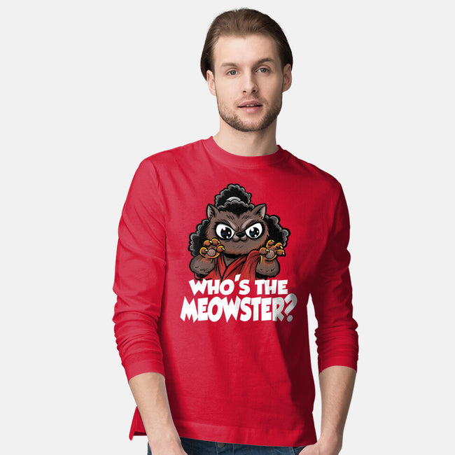 The Meowster-Mens-Long Sleeved-Tee-zascanauta